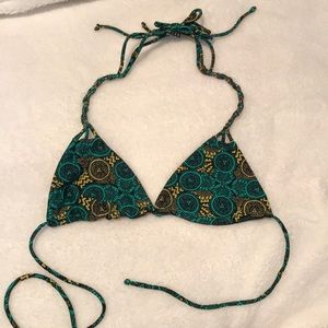 RVCA reversible bikini top